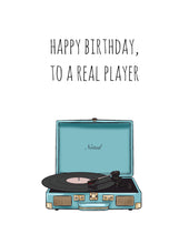 Load image into Gallery viewer, Real Player Birthday