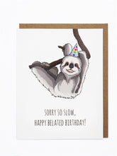 Load image into Gallery viewer, Sloth Birthday
