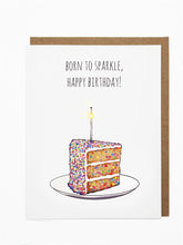 Load image into Gallery viewer, Born To Sparkle Birthday