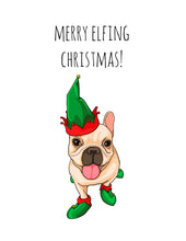Load image into Gallery viewer, Happy Elfing Christmas