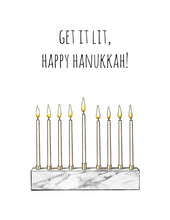 Load image into Gallery viewer, Lit Hanukkah