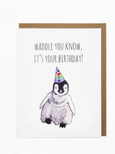Load image into Gallery viewer, Waddle Birthday