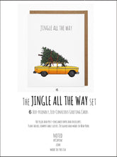 Load image into Gallery viewer, Jingle All the Way - 6 Card BOX set
