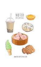 Load image into Gallery viewer, Dim Sum Sticker Sheet
